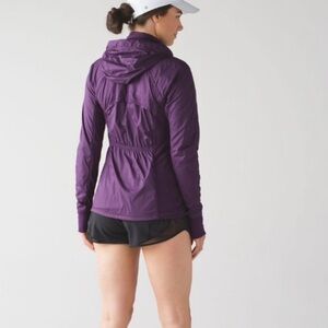 Lululemon Women's Zip Up Purple Jacket Size 8
